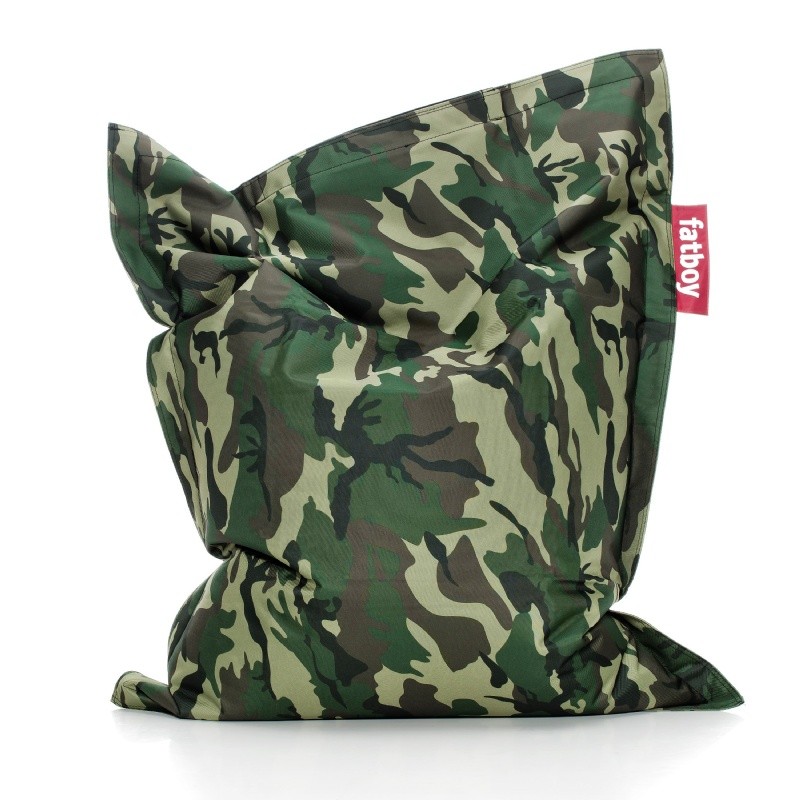 Furniture: Kids Bean Bags: Fatboy Junior Beanbag Camouflage