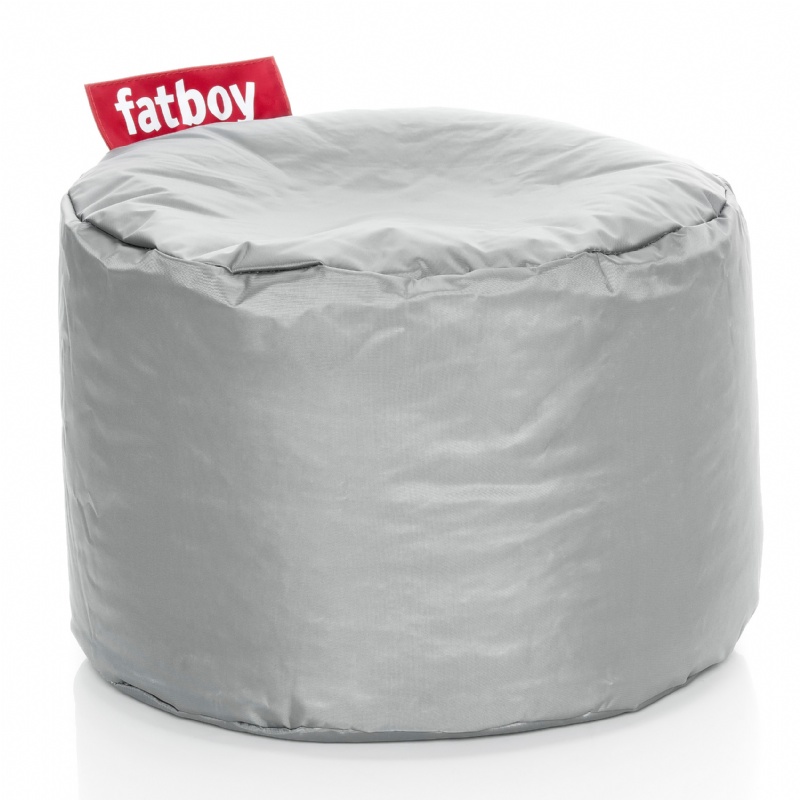 Furniture: Kids Bean Bags: Fatboy Point Kids Beanbag Silver