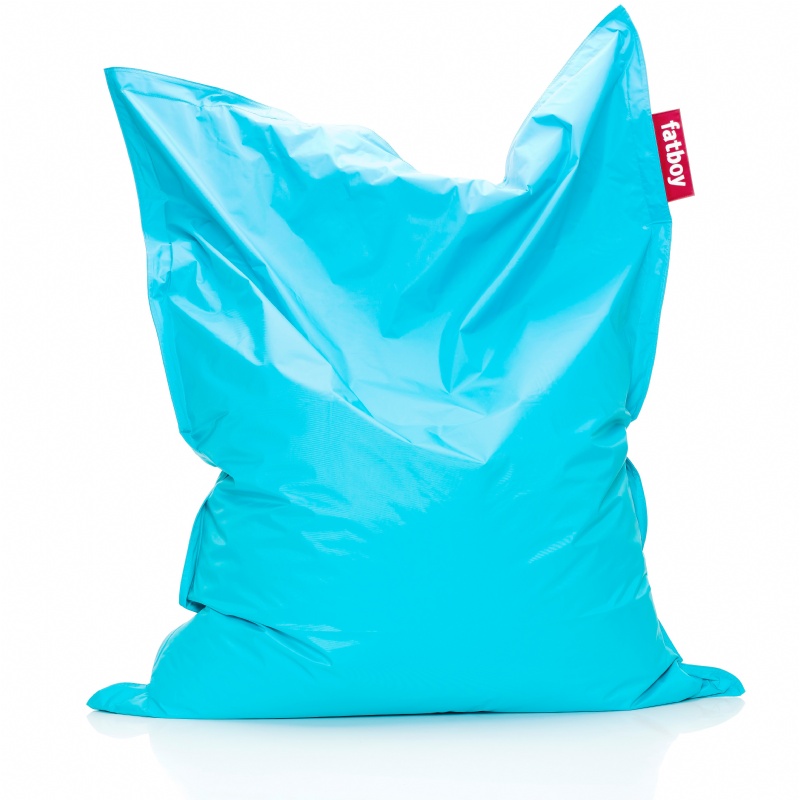 Furniture: Bean Bag Chairs: Fatboy Original Lounge Beanbag Turquoise