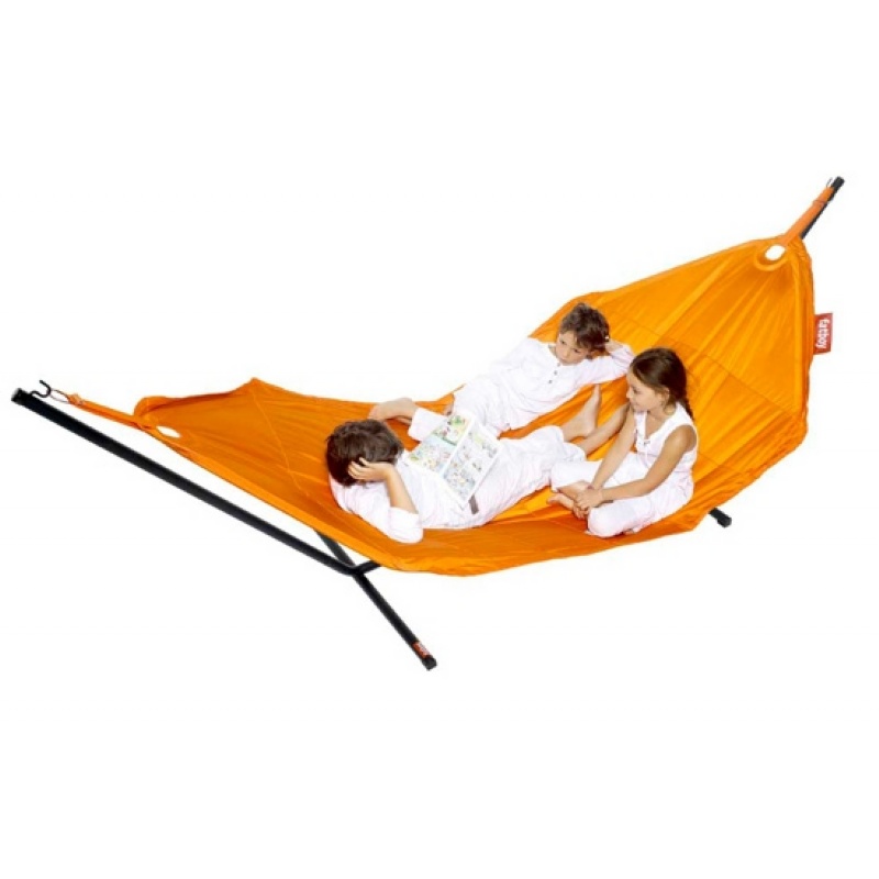 Outdoor Furniture: Hammocks: Fatboy Headdemock Deluxe Outdoor Hammock Orange