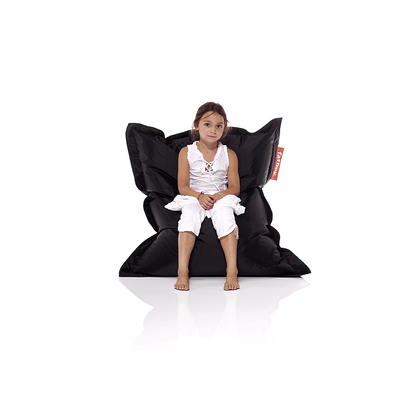 Furniture: Kids Bean Bags: Fatboy Junior Beanbag Black