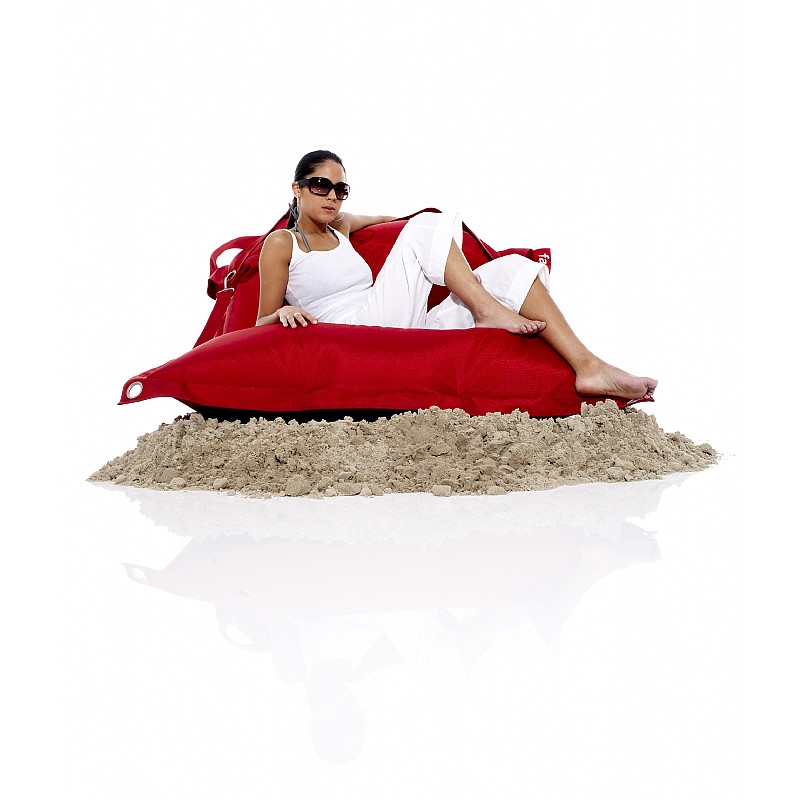 Outdoor Furniture: Bean Bags: Fatboy Outdoor Beanbag Lounger Red