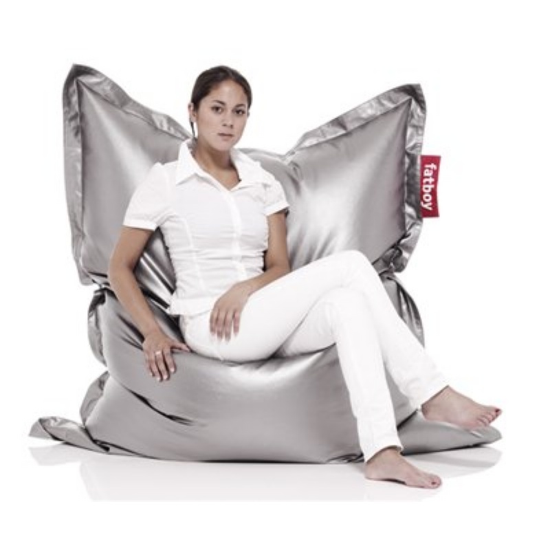 Furniture: Bean Bag Chairs: Fatboy Metahlowski Bean Bag Silvi