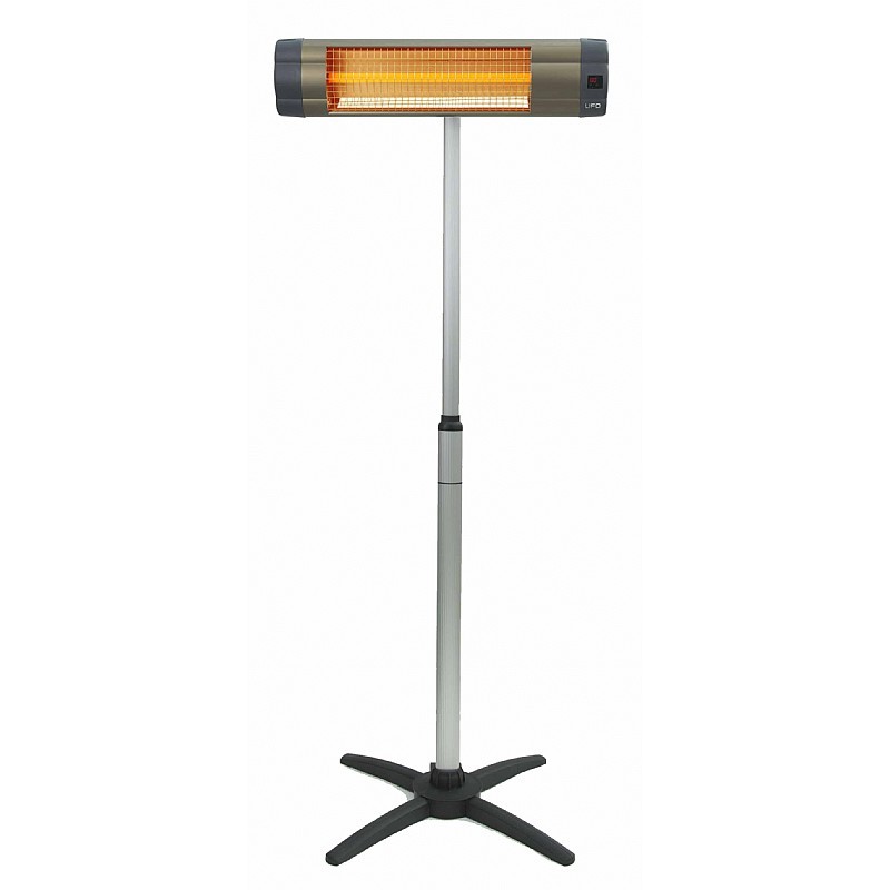 Home & Garden: Patio Heaters: UFO UK-1500 Indoor Outdoor Electric Heater Free Standing