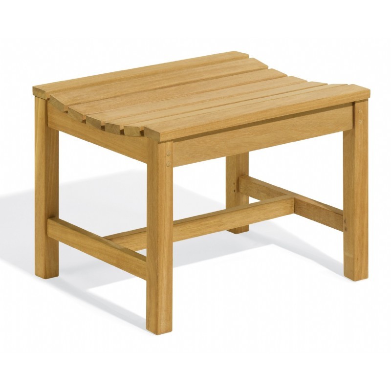 Shorea Wood Classic Backless Outdoor Bench 2 Feet