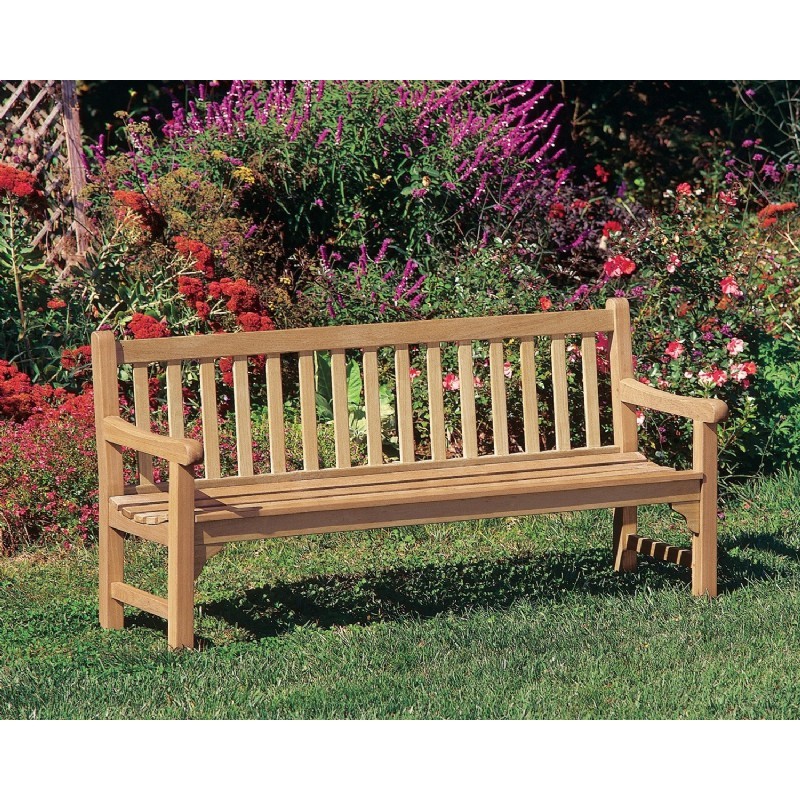 Shorea Wood Essex Outdoor Bench 6 Feet alternative photo #0