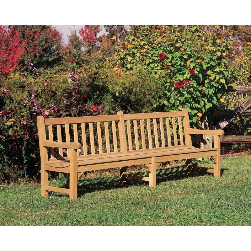 Shorea Wood Essex Outdoor Bench 8 Feet alternative photo #0