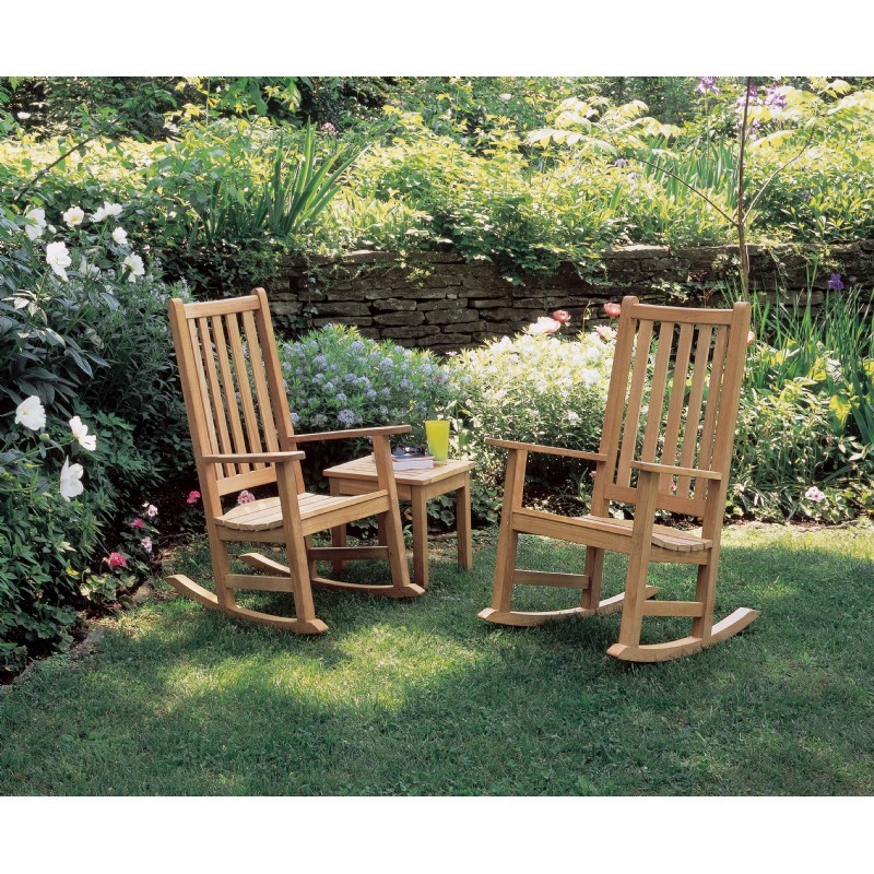 Shorea Wood Franklin Outdoor Rocking Chair alternative photo #2