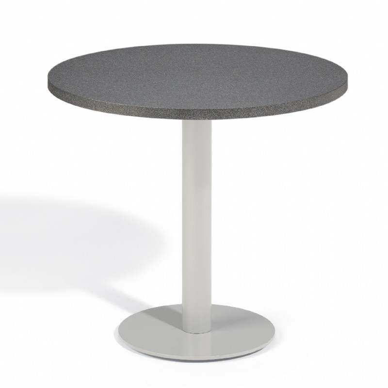 Travira Aluminum Alstone Graphite Top Outdoor Bistro Table 32 Inch