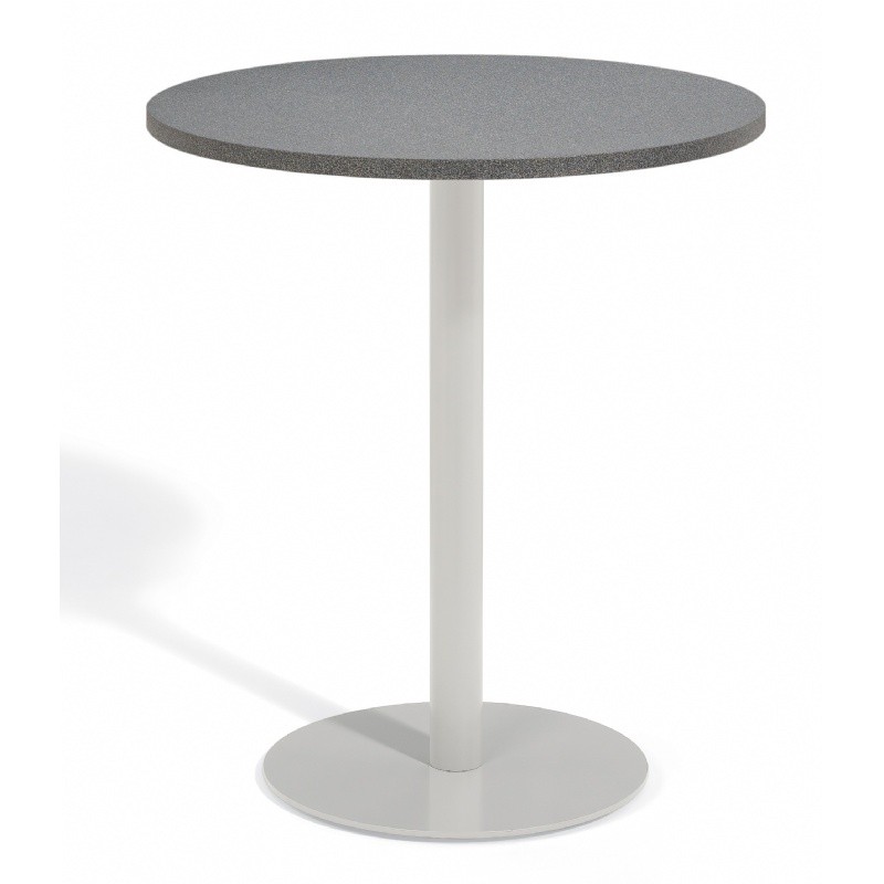Travira Aluminum Alstone Graphite Top Outdoor Bar Table 36 Inch