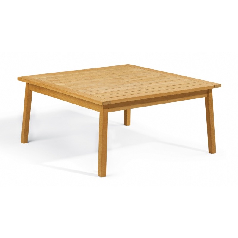 Shorea Wood Siena Square Outdoor Chat Table