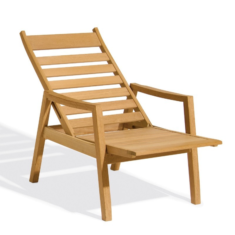 Shorea Wood Siena Outdoor Reclining Chair alternative photo