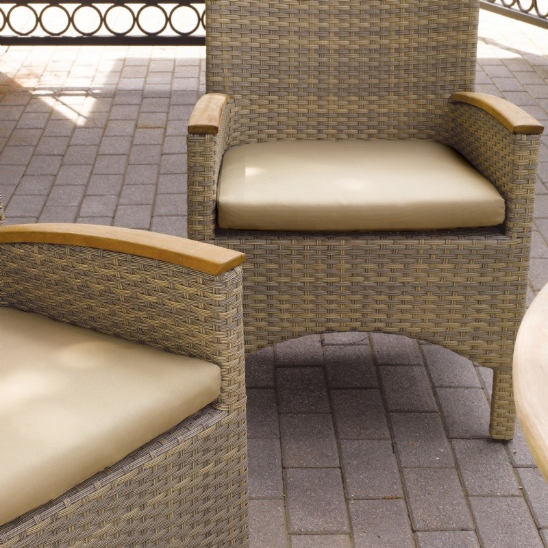 Torbay Outdoor Wicker Round Patio Dining Set 5 Piece alternative photo #2