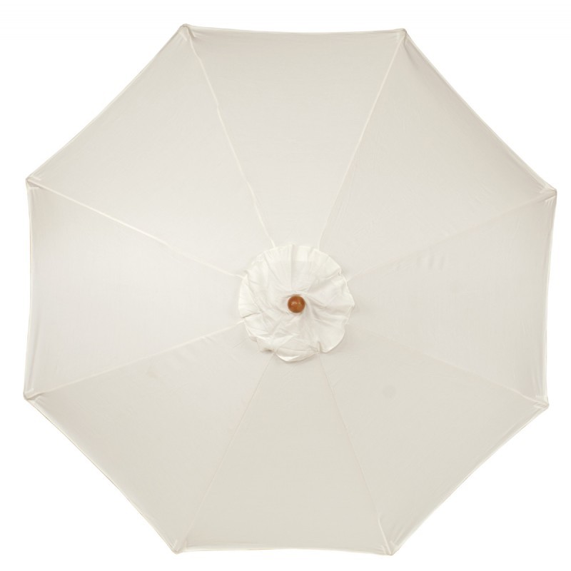 Wood Pole Octagon Patio Umbrella 9 Feet Polyester Shade alternative photo #0