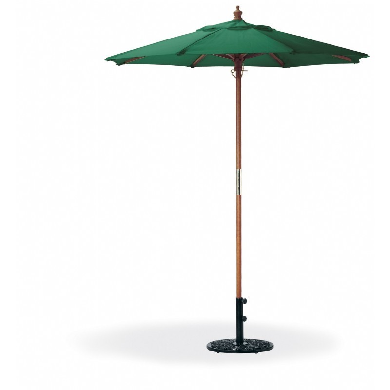 Wood Pole Octagon Patio Umbrella 6 Feet Polyester Shade alternative photo #1