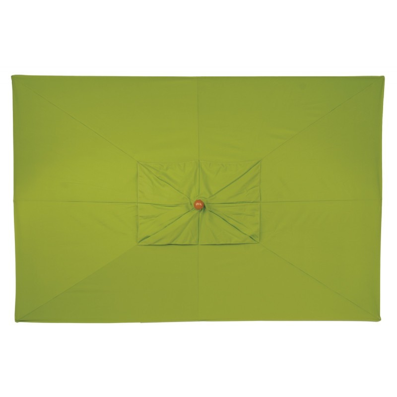 Wood Pole Rectangle Market Umbrella 10 Feet Shade alternative photo #1