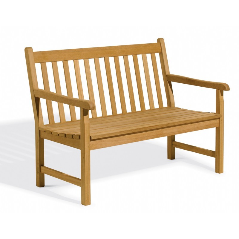 Outdoor Furniture: Oxford Garden: Shorea Collection: Shorea Wood Classic Outdoor Bench 4 Feet