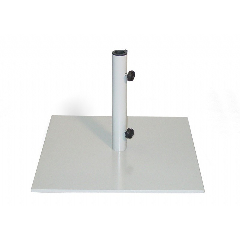 Most Popular: Shading & Cooling: Patio Umbrella Bases: Steel Square Market Umbrella Base 40 Lbs
