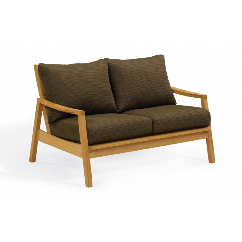 Shorea Wood Siena Outdoor Loveseat : Sofas