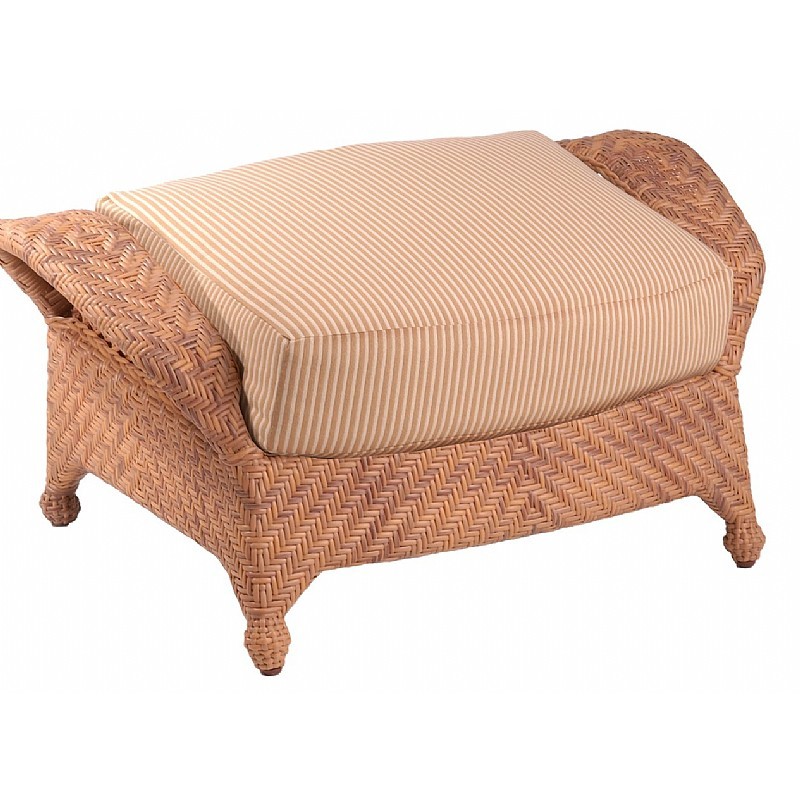 Boca Outdoor Wicker Club Ottoman