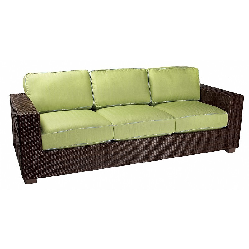 Montecito Outdoor Wicker Sofa : Patio Chairs