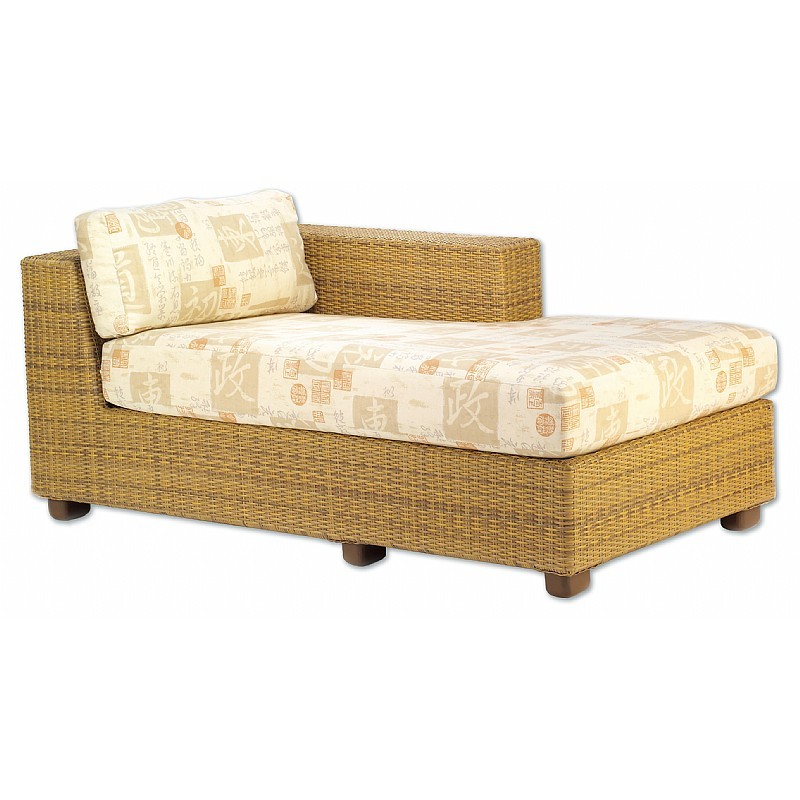 Montecito Outdoor Wicker Chaise Sectional Left Arm : Sectionals