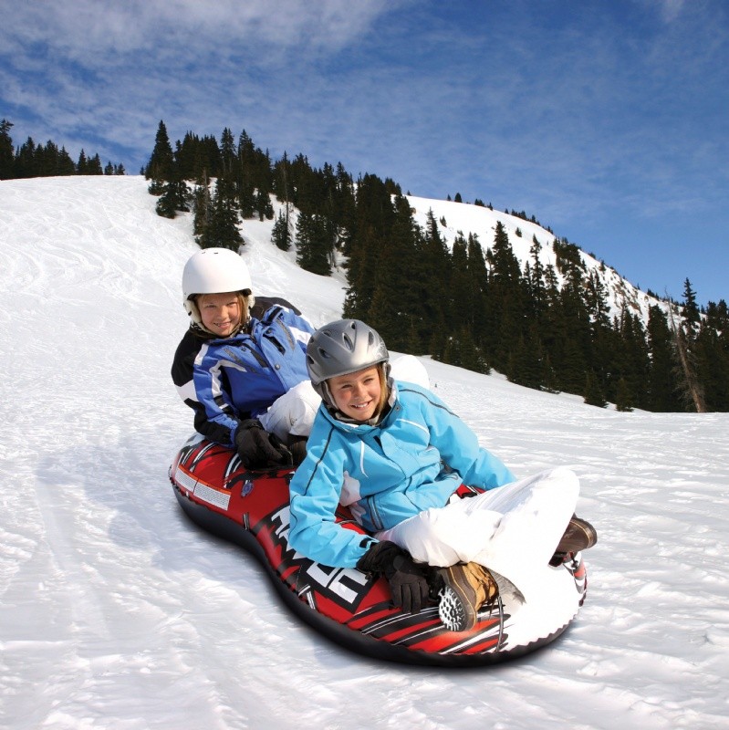 Pool & Beach: Inflatable Snow Sleds: Airhead Double Inflatable Snow Tube Figure 8
