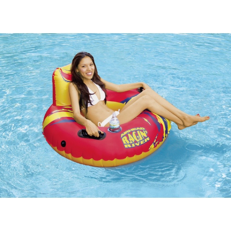 Pool & Beach: Inflatable Pool Fun: Ragin River Inflatable Pool Tube