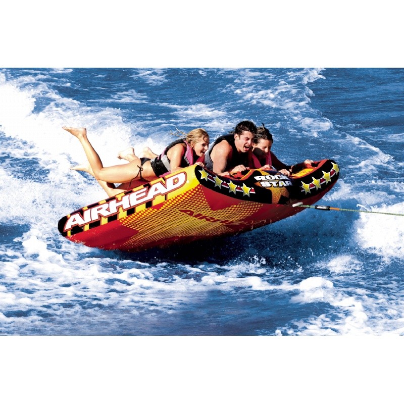 Pool & Beach: Towable Tubes: Rockstar Three Rider Towable Tube