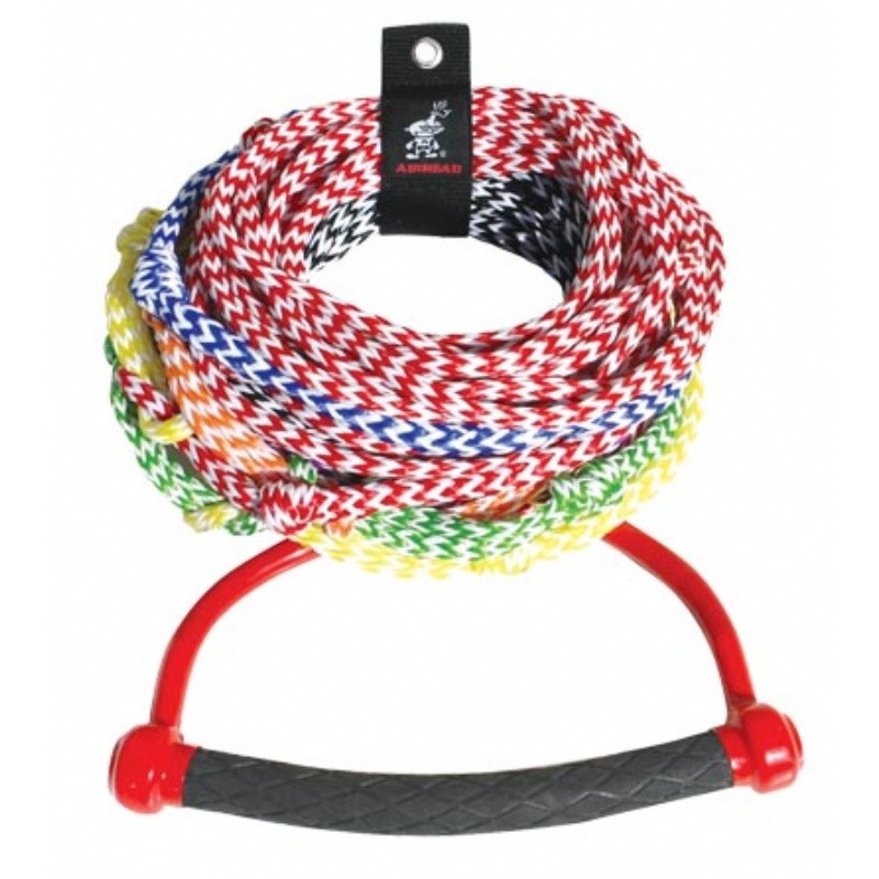 Pool & Beach: Tow Ropes: Airhead 8 Section Radius Handle Water Ski Rope