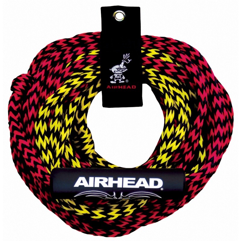 Pool & Beach: Tow Ropes: Airhead 2 Rider 2 Section Tube Rope