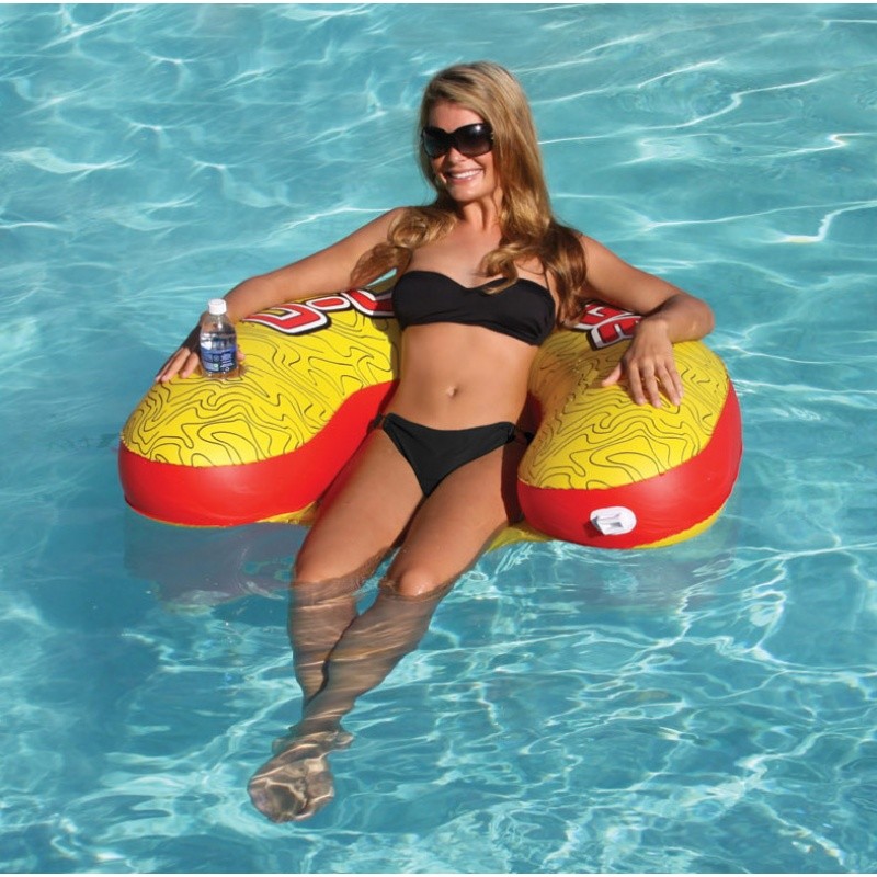 Pool & Beach: Inflatable Pool Fun: U- Lounge Inflatable Water Chair