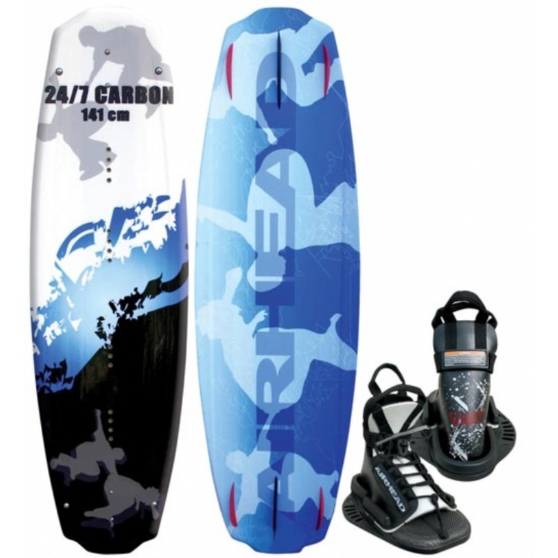 Pool & Beach: Water Sports: Airhead Carbon Wakeboard Set with VISE Binding