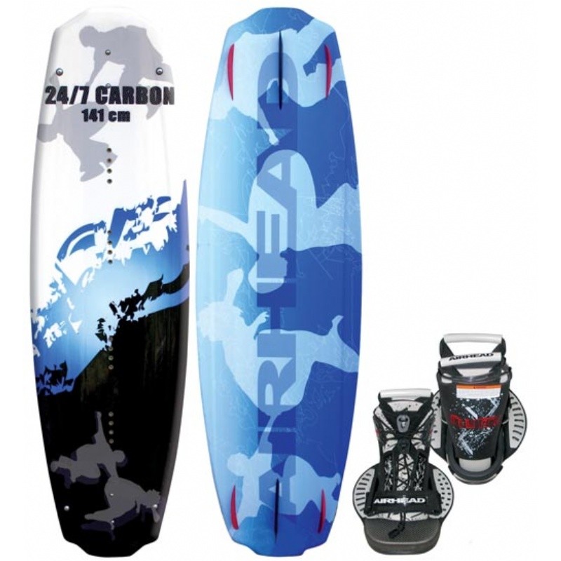 Pool & Beach: Water Sports: Airhead Carbon Wakeboard Set with Clutch Binding