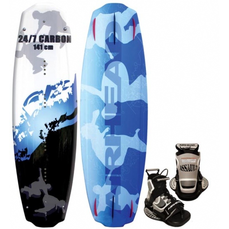 Pool & Beach: Water Sports: Airhead Carbon Wakeboard Set with Assault Binding