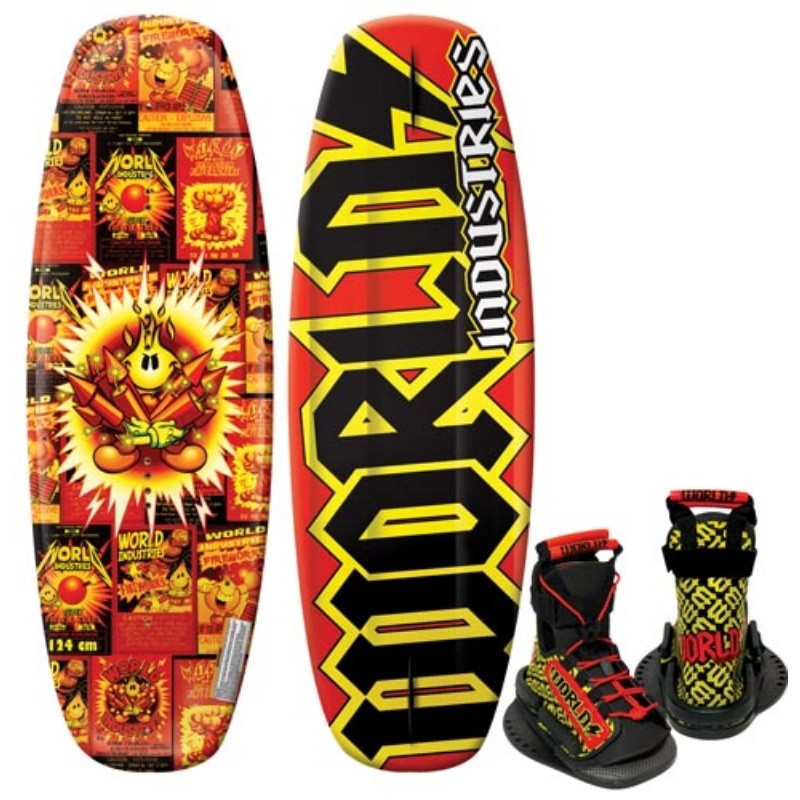 Pool & Beach: Water Sports: WI Fireworks Wakeboard with DC Youth Binding