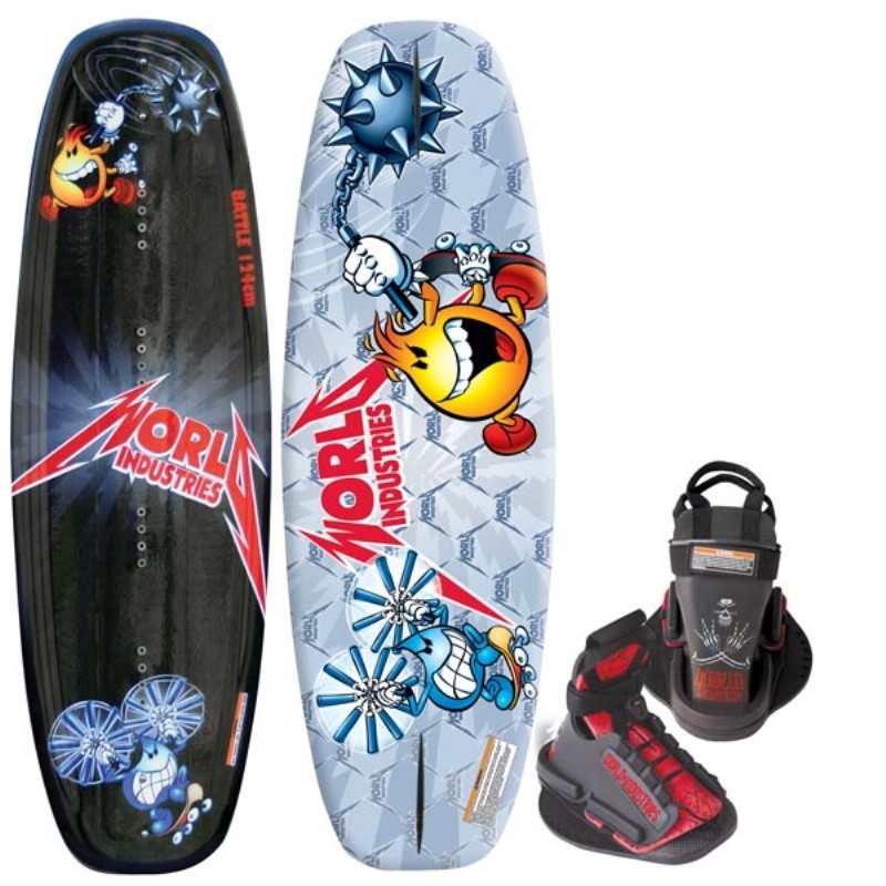 Pool & Beach: Water Sports: WI Battle Wakeboard with DC Bindings