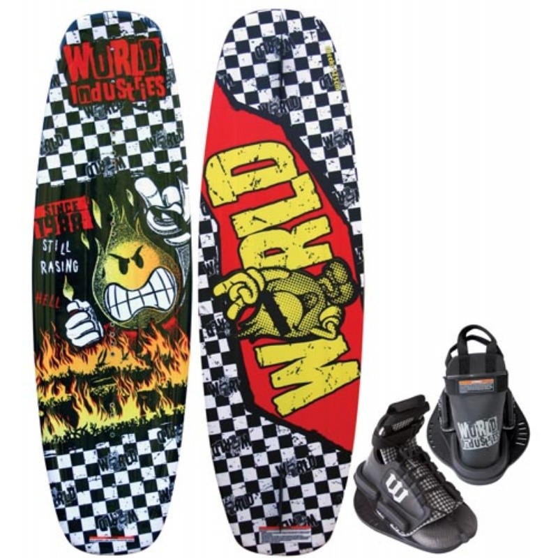 Pool & Beach: Water Sports: WI Check Wakeboard with Faction Bindings