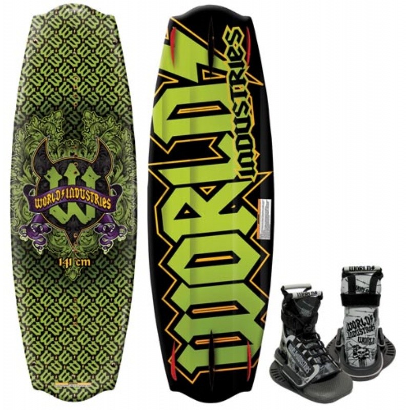 Pool & Beach: Water Sports: WI Devil's Crest Wakeboard with Mud Buddy Binding
