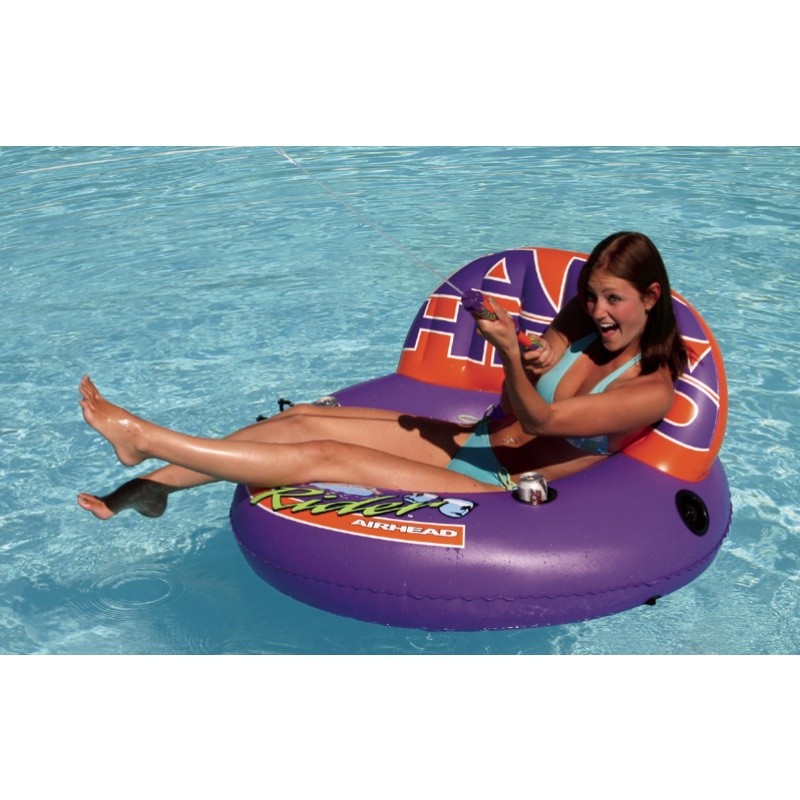 Inflatable EZ Rider with Aqua Zooka