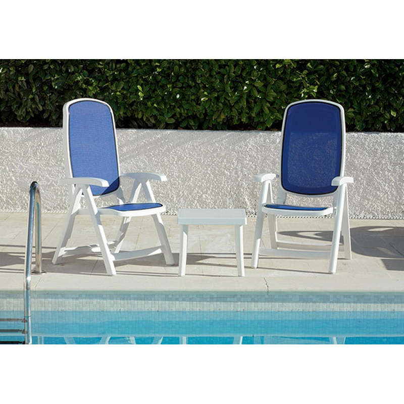 Delta Adjustable Folding Sling Chair Set 3 Piece