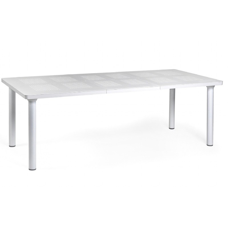 Libeccio Resin Rectangle Outdoor Extension Dining Table 86 inch : Rectangle Dining Tables