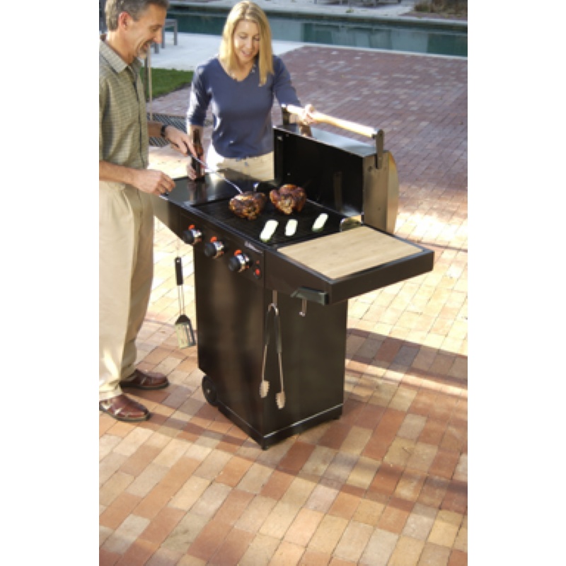 Minden Master Gas Grill Black alternative photo #0