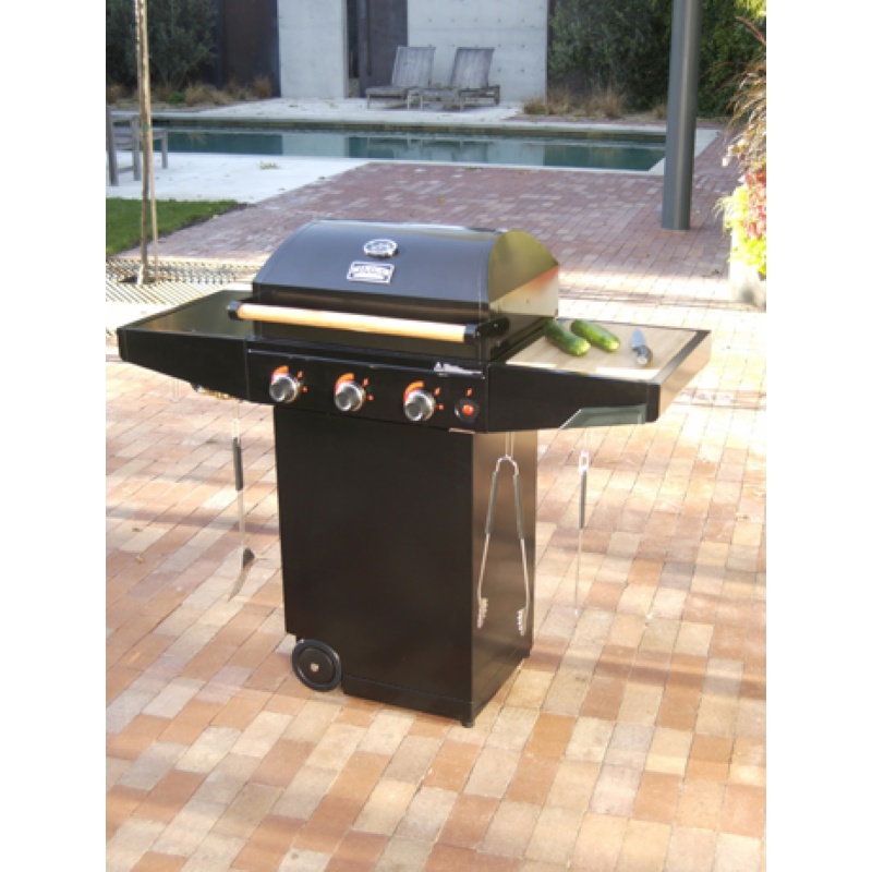 Minden Master Gas Grill Black