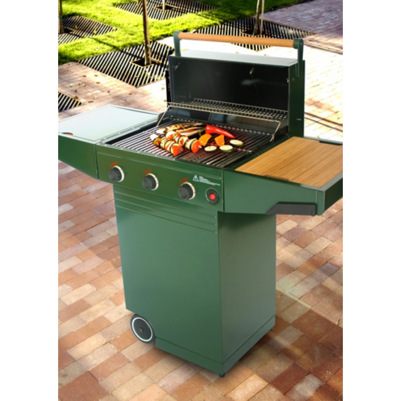 Minden Master Gas Grill Green alternative photo #0