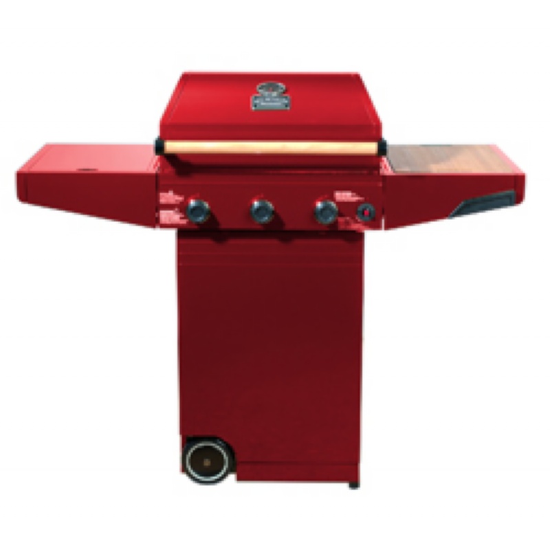 Minden Master Gas Grill Red : Barbecue Grills