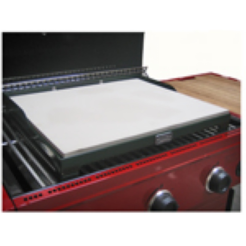Minden Master Deluxe Ceramic Pizza Stone : Barbecue Grills