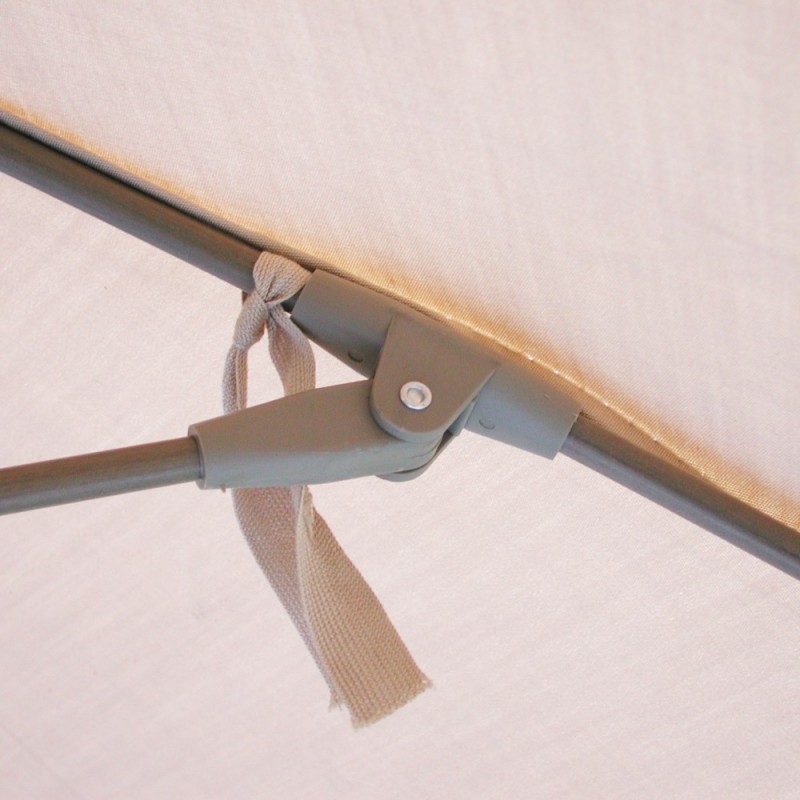 Market Umbrella 9' White Pole Pulley alternative photo