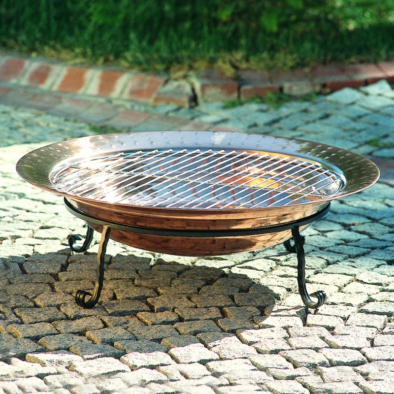 Copper Fire Pit 24" Small