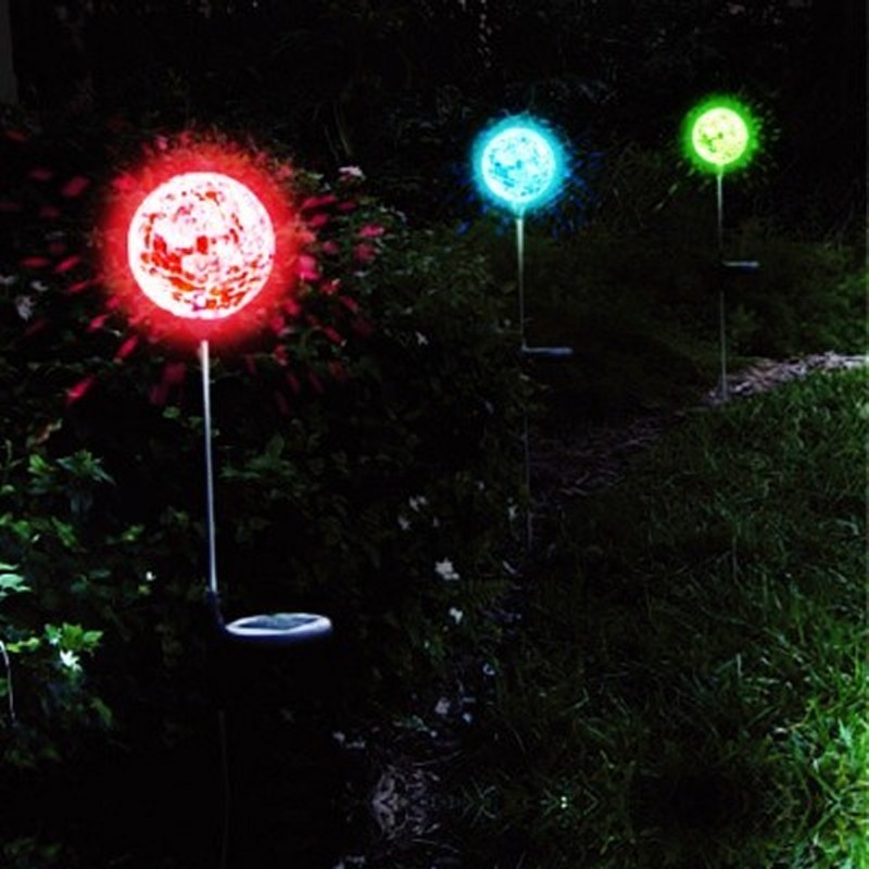 Glow Crystal Solar Garden Lamp Glow Crystal Solar Garden Lamp